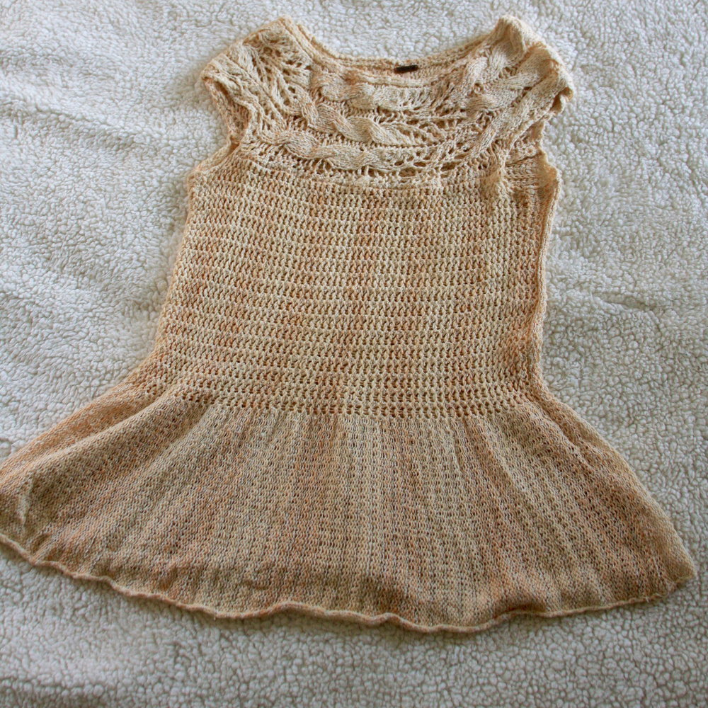 Free People Crochet Top